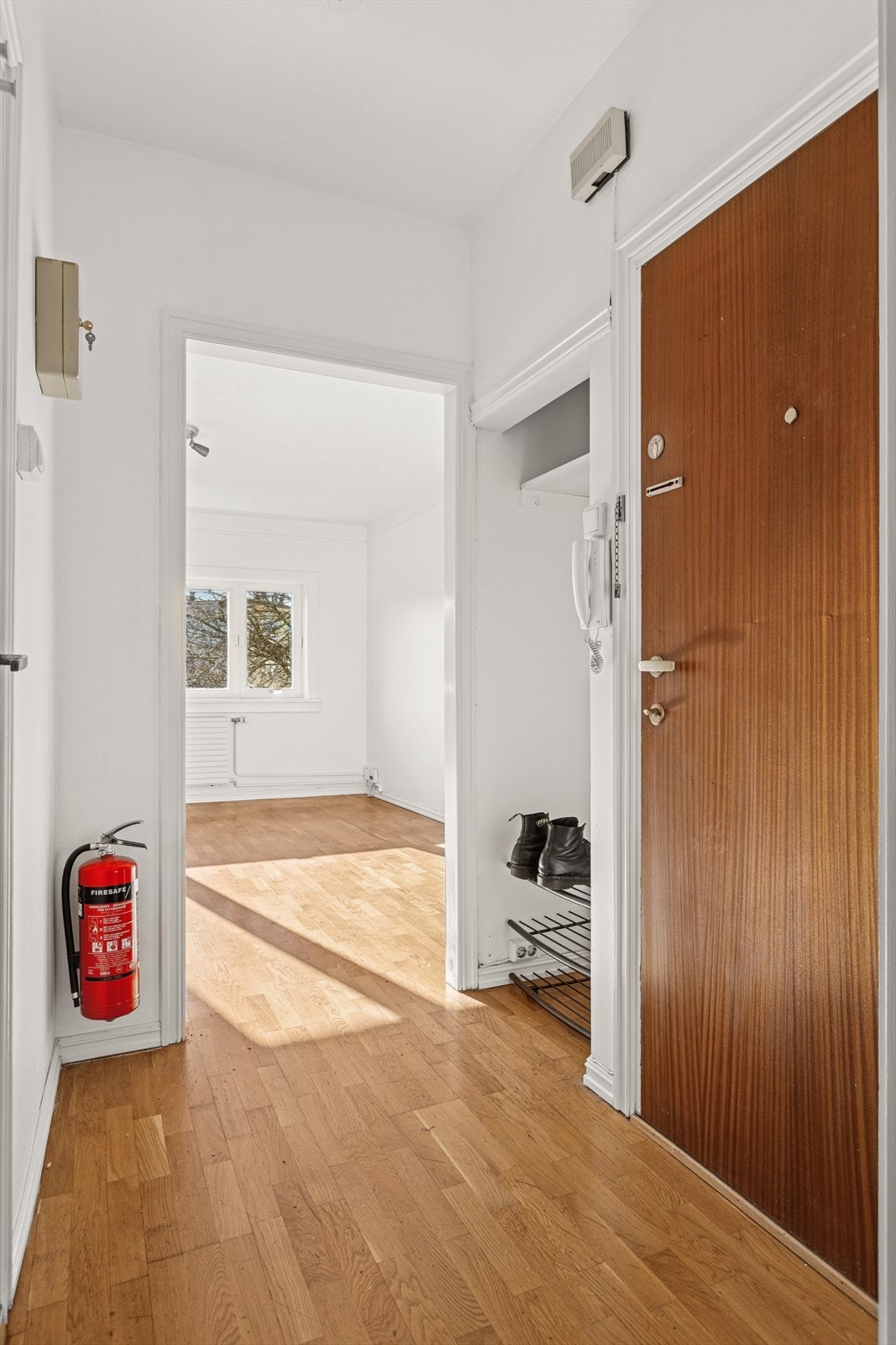 Entré med plass for sko og ytterklær. Galleribilde