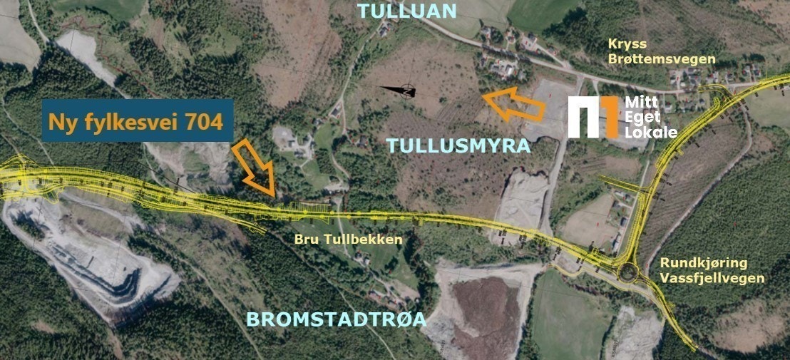 Næringsparken ligger svært sentralt plasser i Klæbu, kun 12 minutter fra Tiller. Når ny fylkesvei 704 ferdigstilles i 2024, vil kjøretiden fra Trondheim reduseres ytterligere. Galleribilde