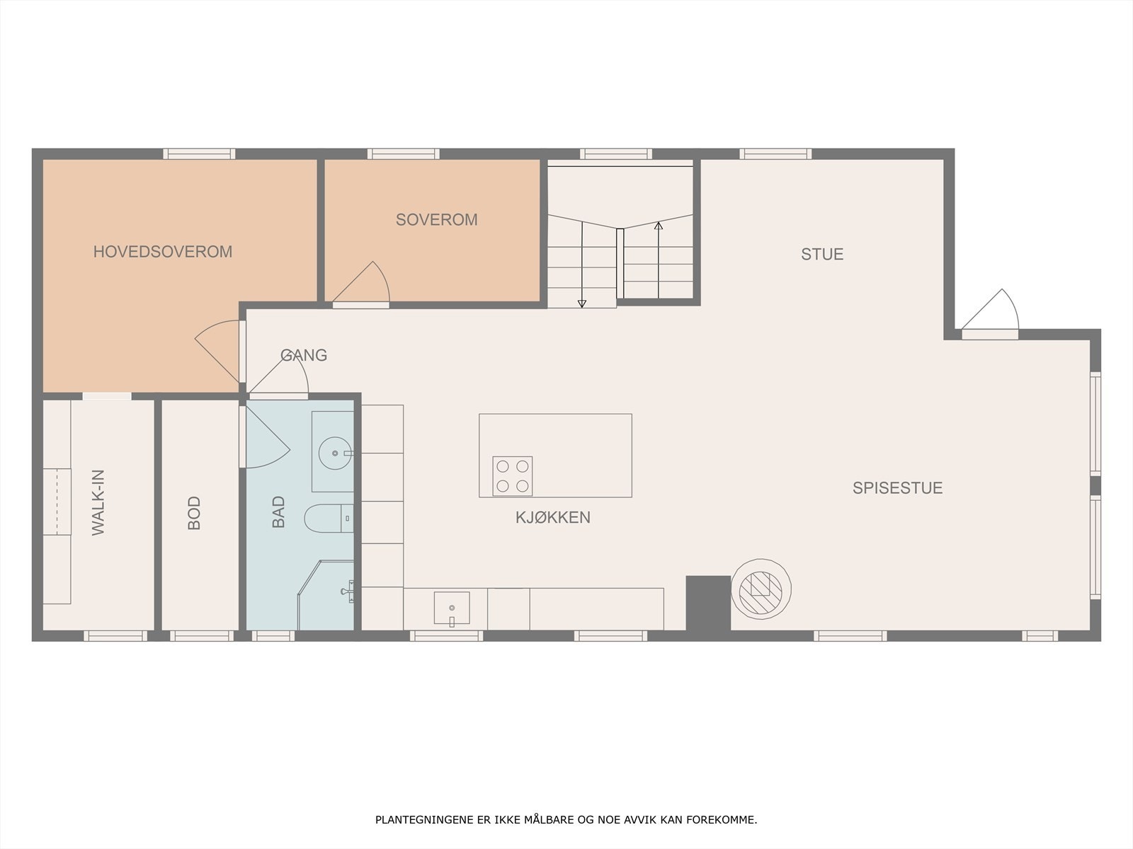 Plantegning 2. etasje. Galleribilde