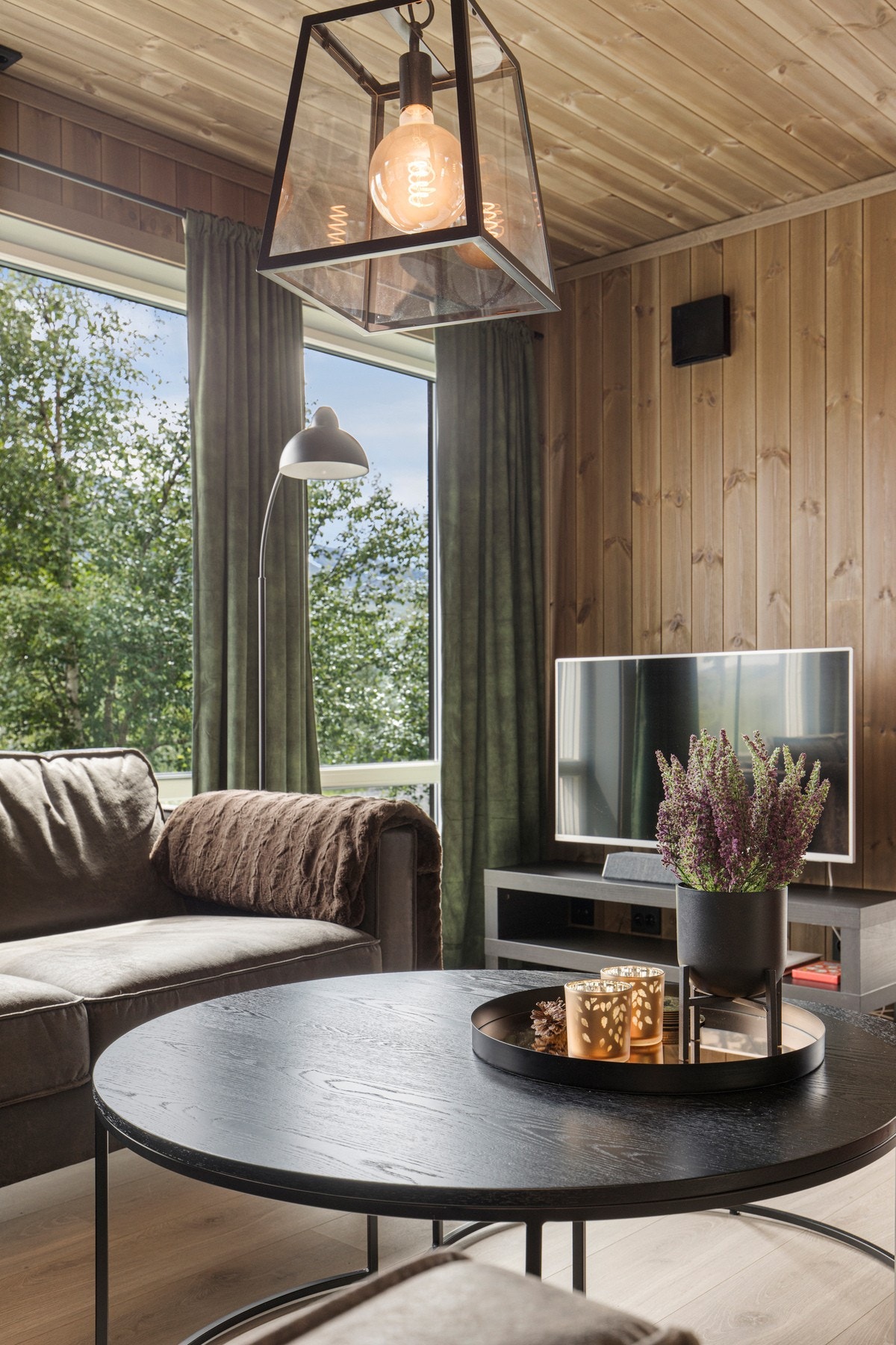 Hytta har et areal på ca. 129,8 kvm. Galleribilde