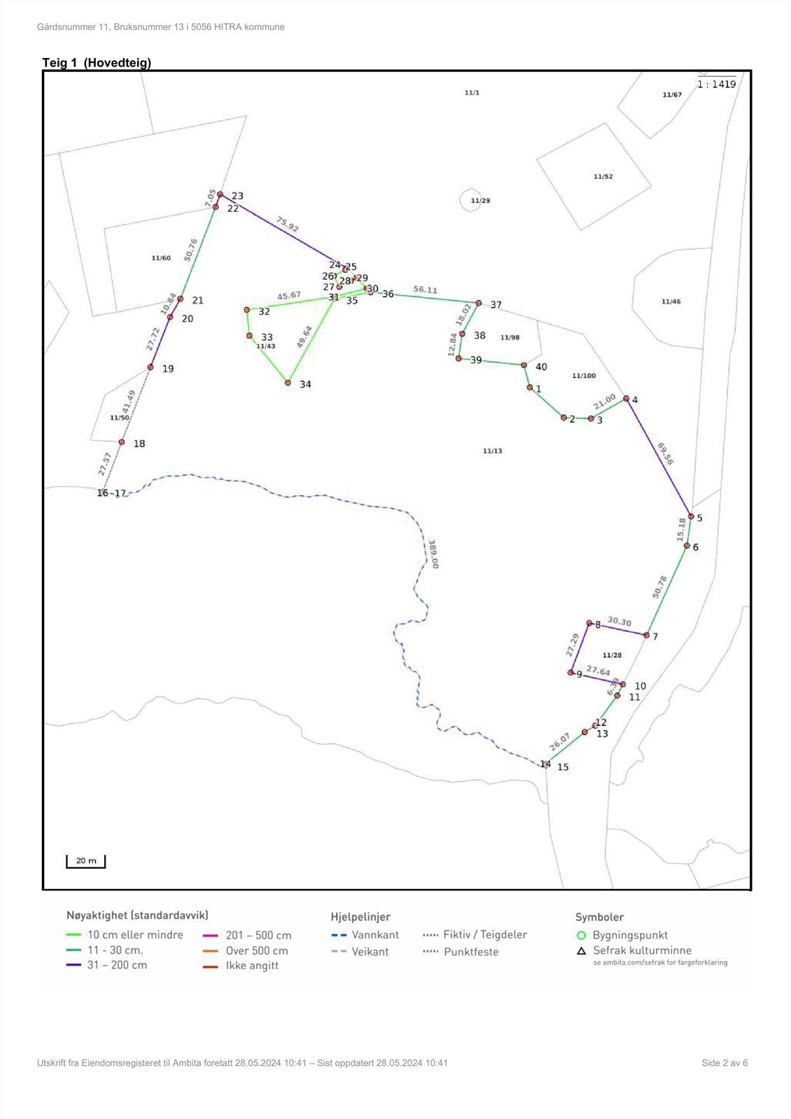Kart som viser grensene Galleribilde