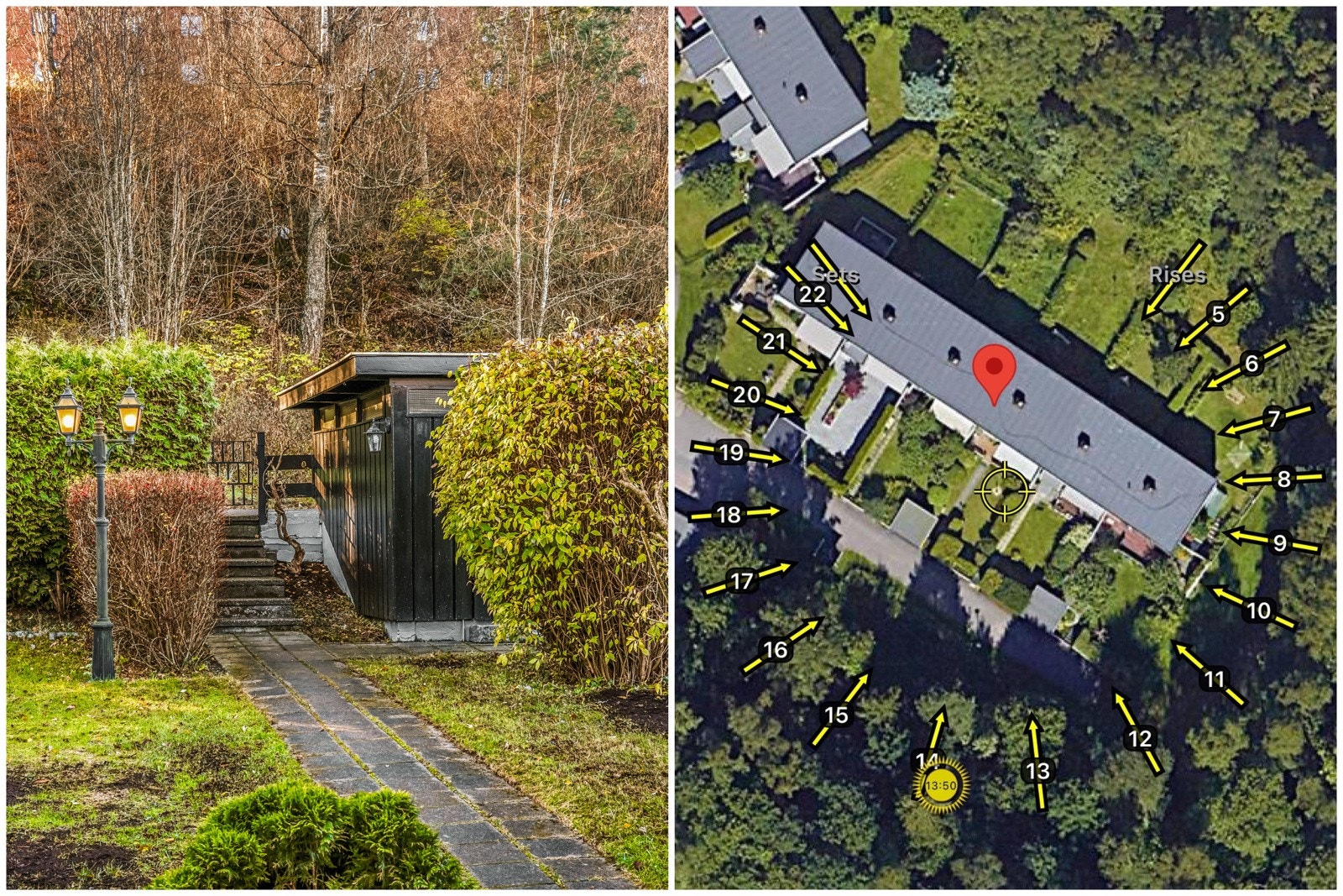 Det er lagring i en frittstående utvendig bod på 4 kvm. Den sydvestvendte beliggenheten sørger for flotte solforhold på velkomstterassen. Galleribilde