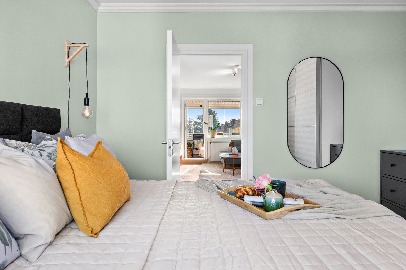 Det ene sydvendt og det største nordvendt Galleribilde