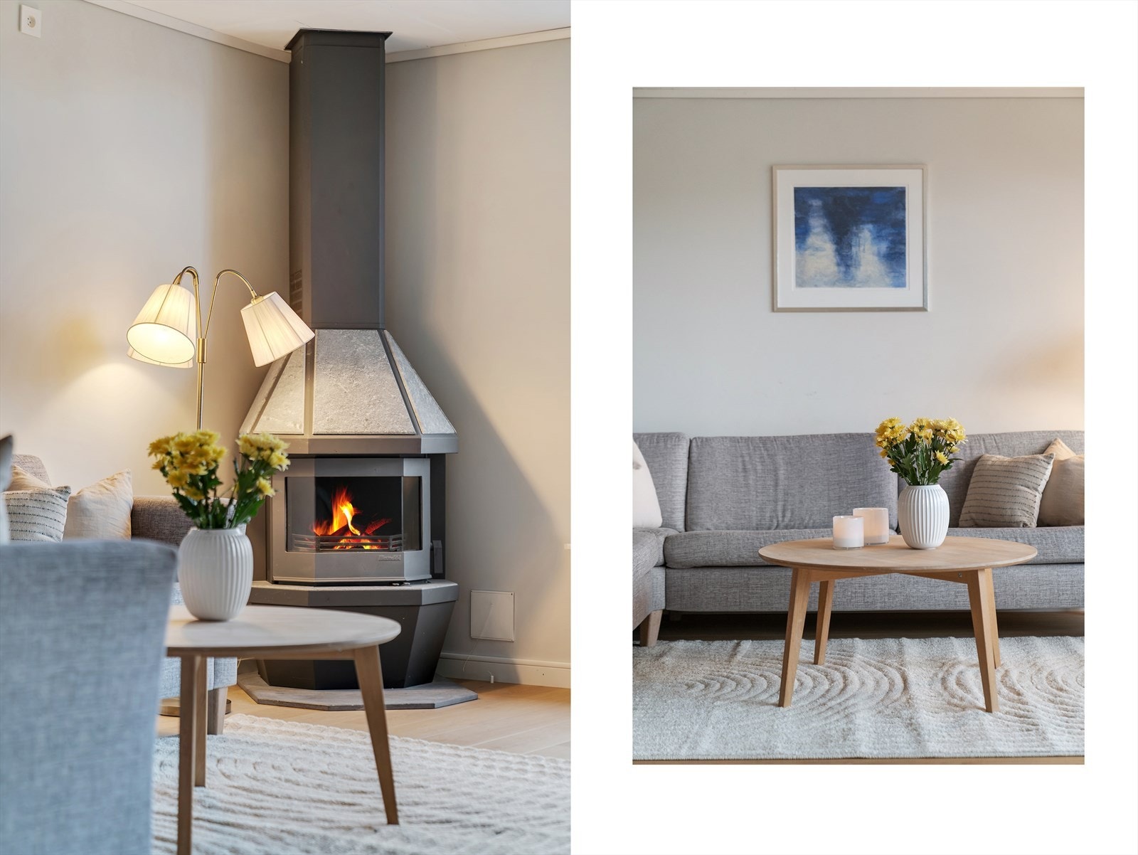 - Merk peisen som sørger for lavere strømkostnader, en behagelig innetemperatur og ikke minst ekstra hygge - Galleribilde