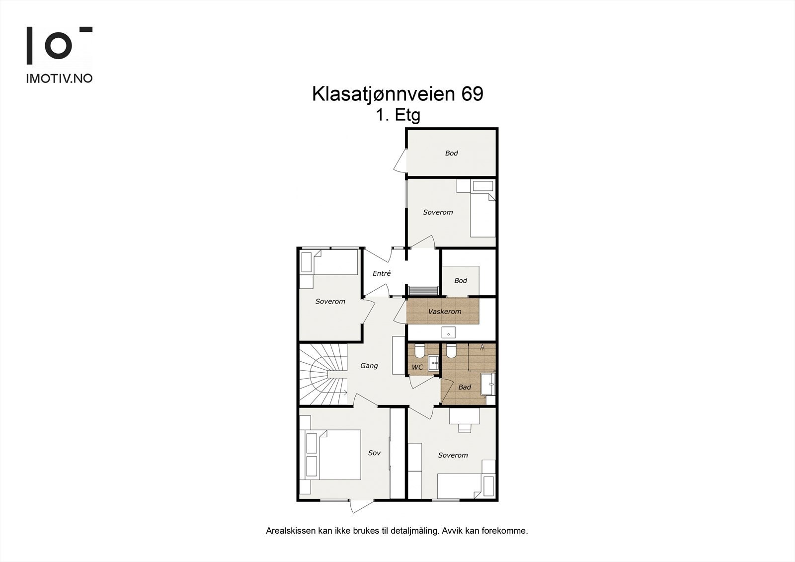 - Plantegning 1. etg - Galleribilde