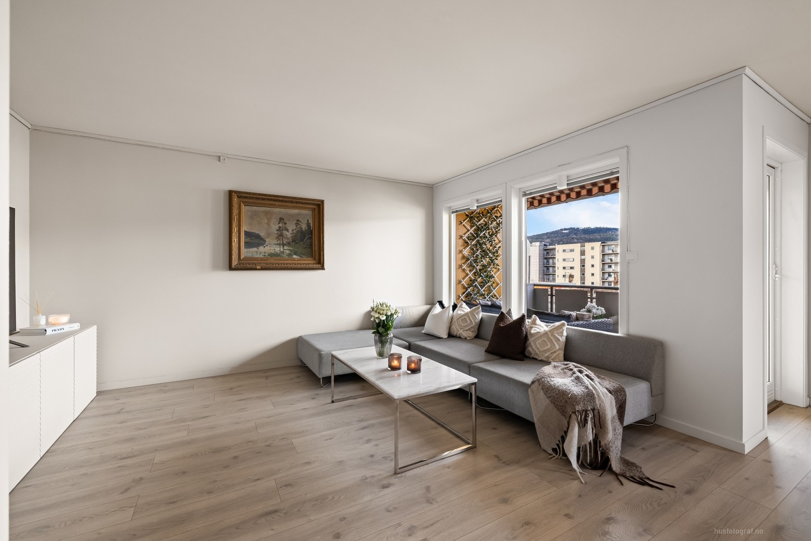 Stort oppholdsrom Galleribilde