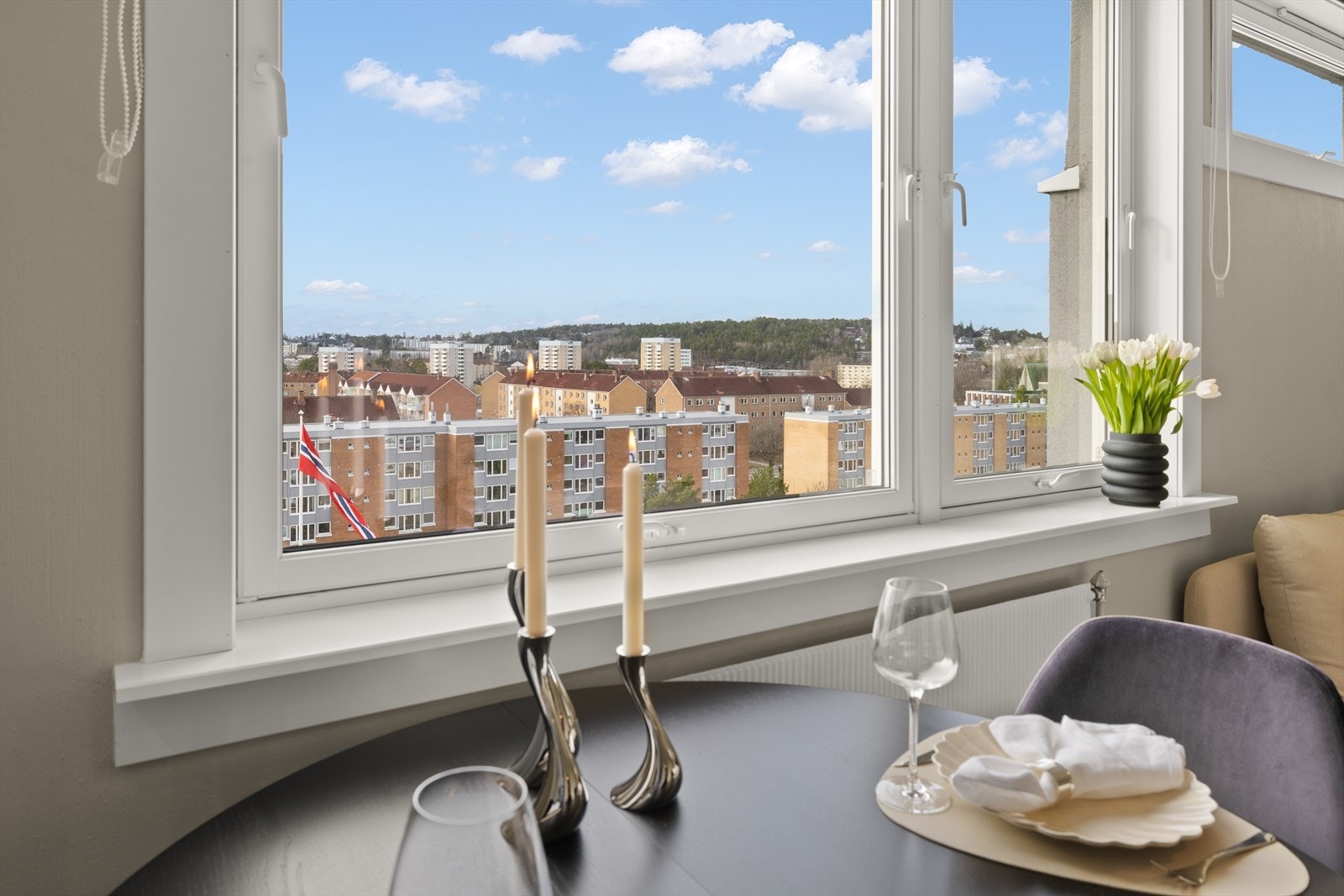 Her får kjøper gleden av flott utsikt. Galleribilde