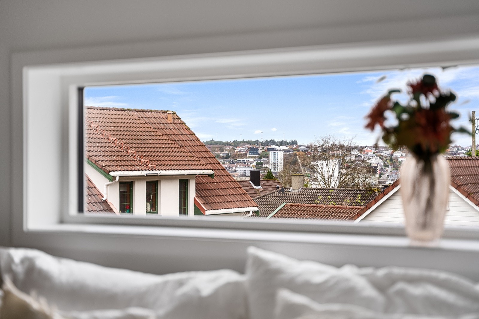 Utsikt fra soverommet. Galleribilde