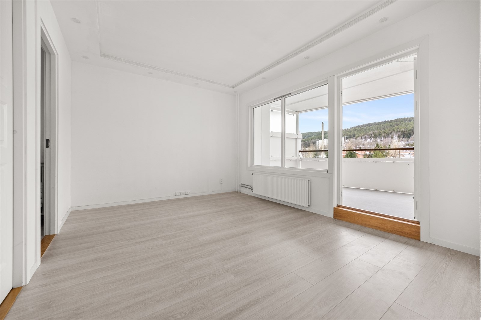 Her kan du enkelt innrede med for eksempel langbord og tilhørende møblement Galleribilde