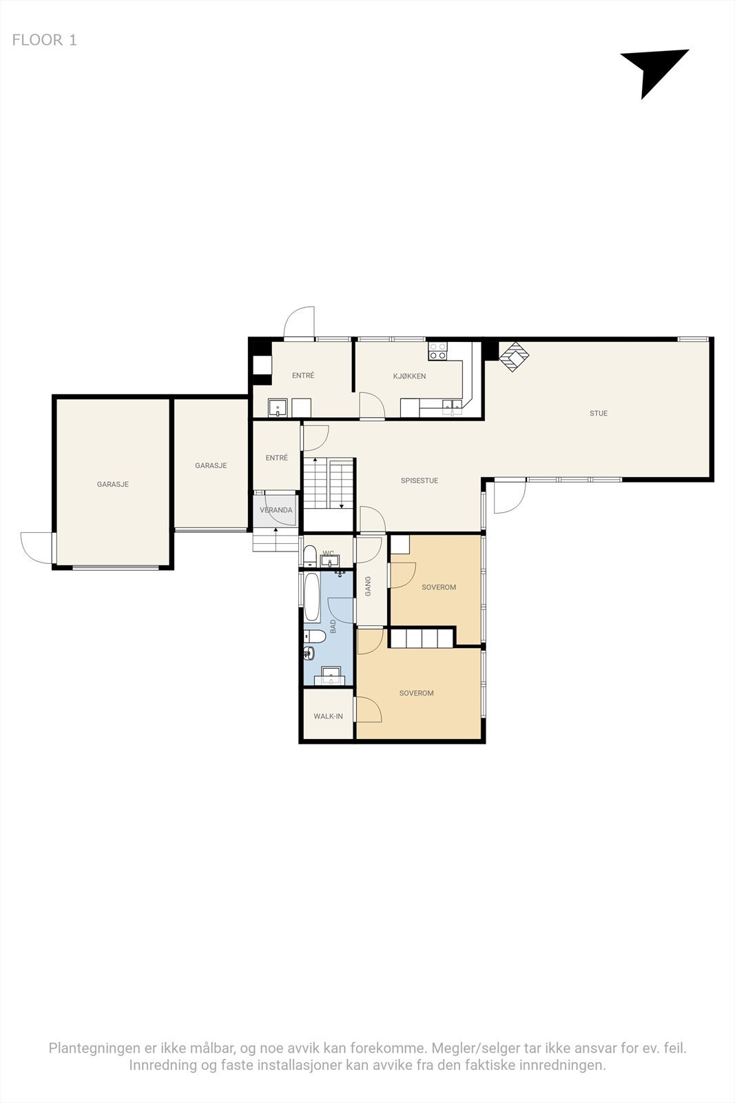 Plantegning Hovedplan Galleribilde