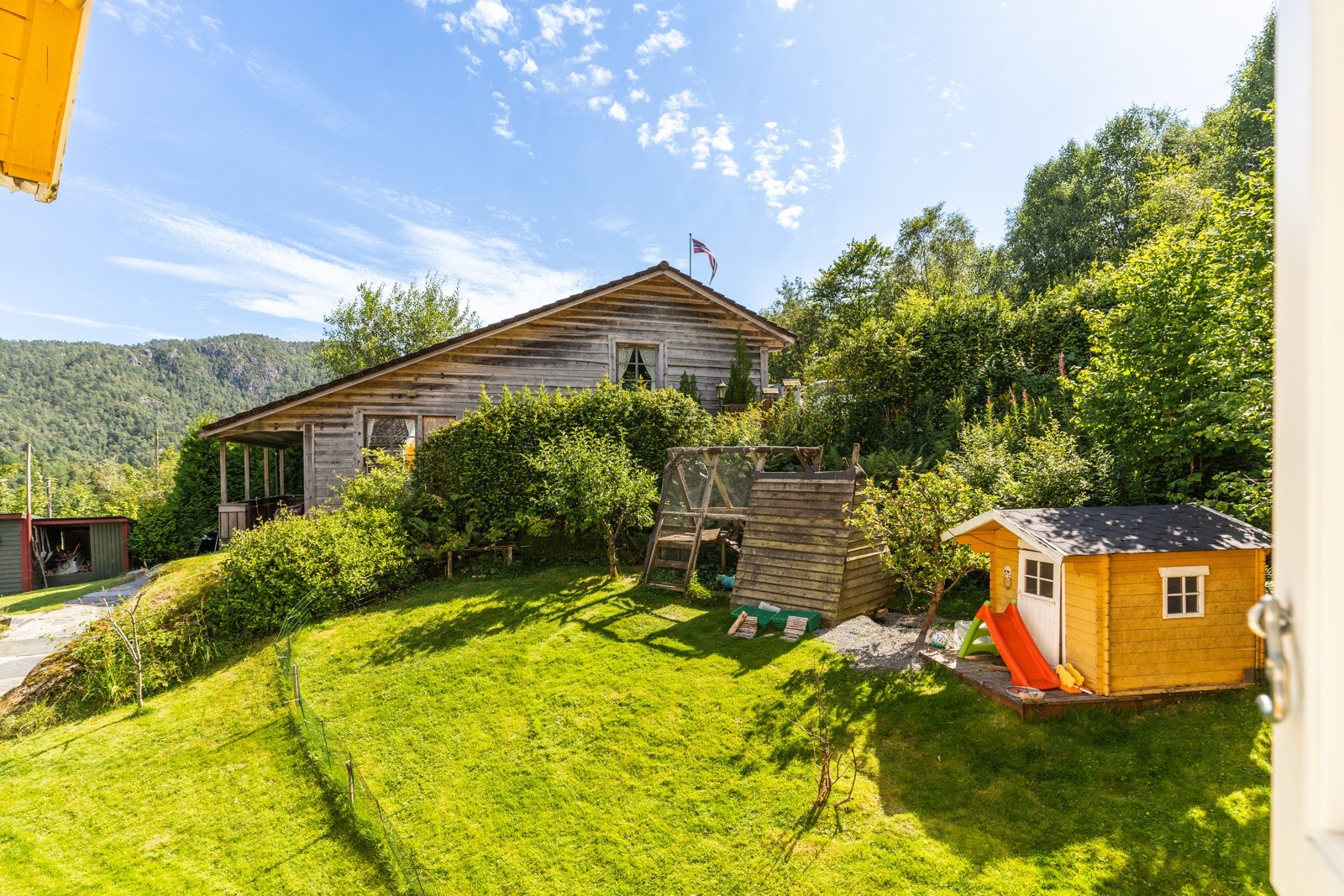 Rikelig med boltreplass for de minste. Galleribilde