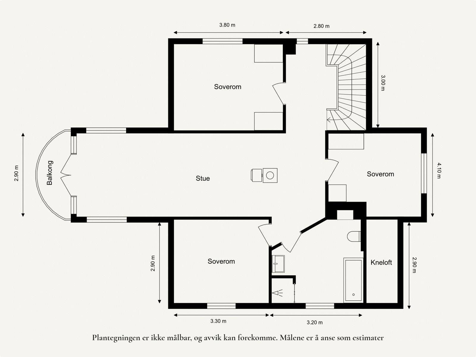 Planløsning | Loftetasjen. Galleribilde