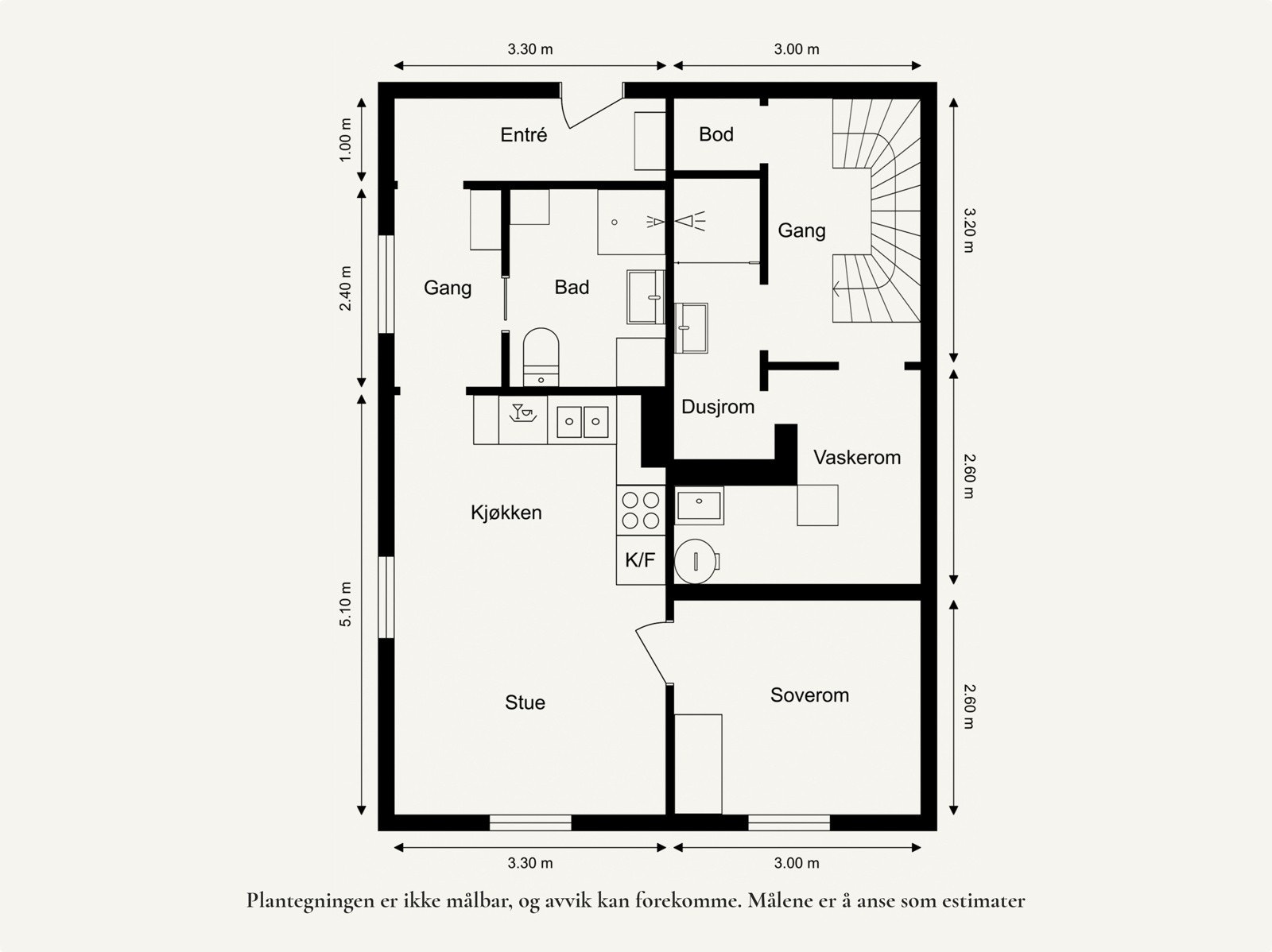 Planløsning | Underetasjen. Galleribilde
