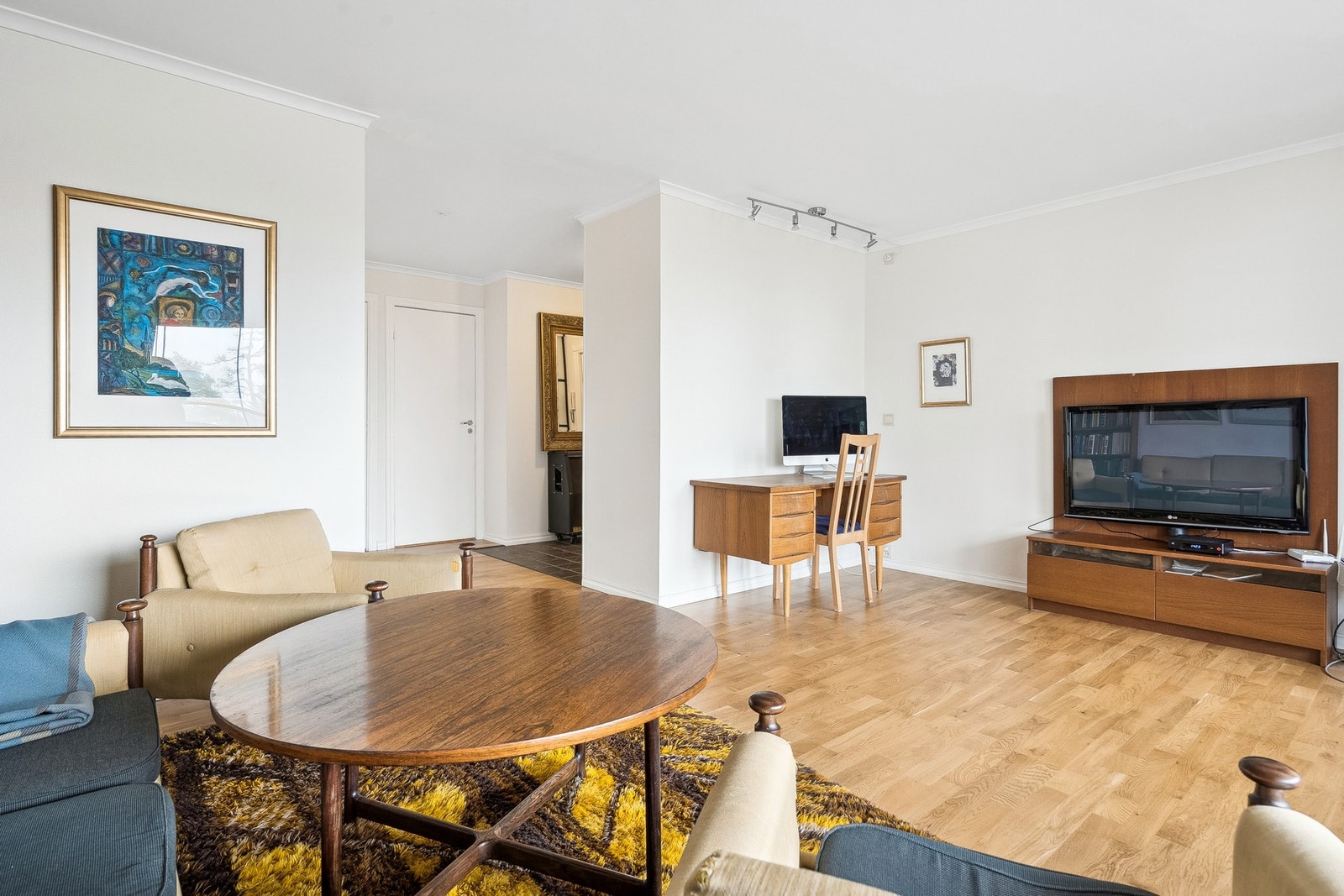 Stuen er av god størrelse og har gode møbleringsmuligheter. Galleribilde