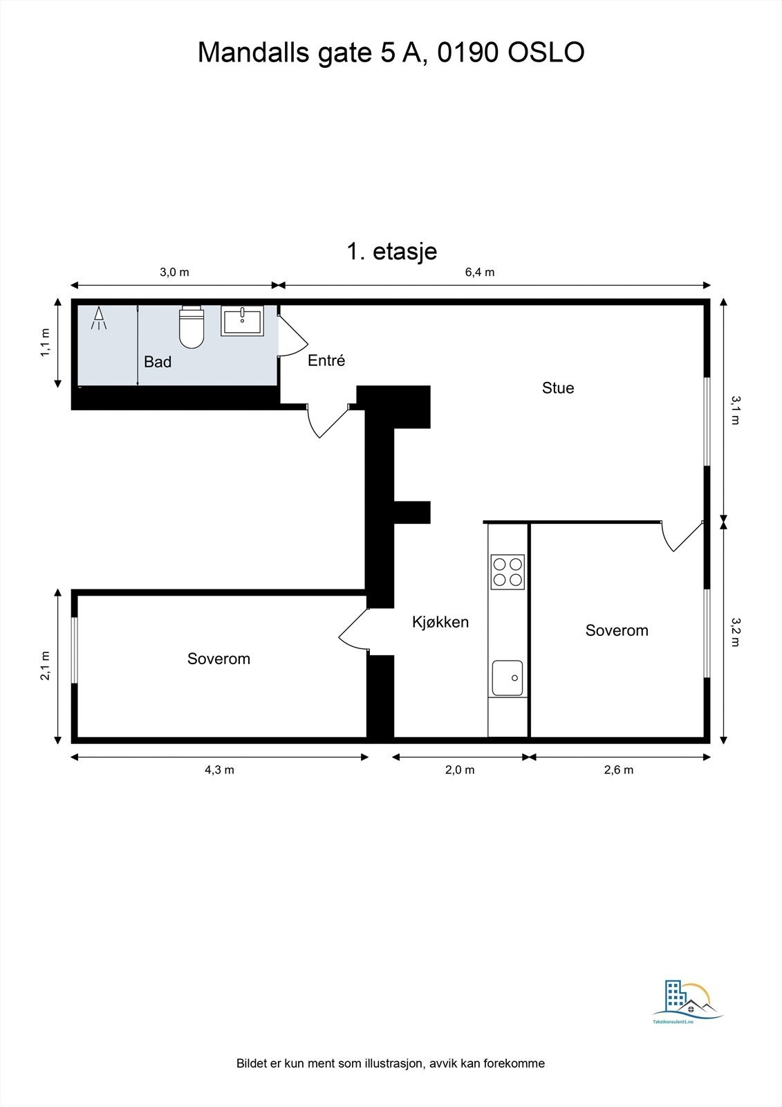 - Plantegning - Galleribilde