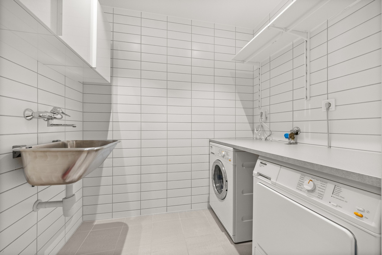 Praktisk vaskerom Galleribilde