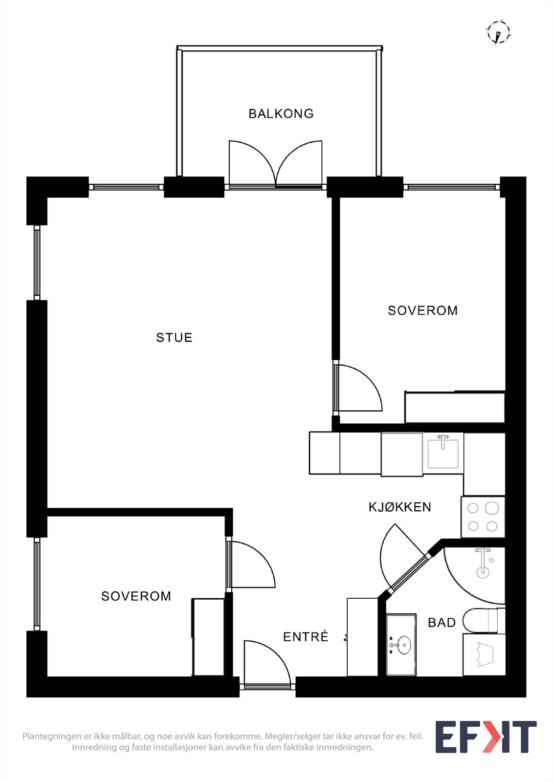 Planskisse Galleribilde