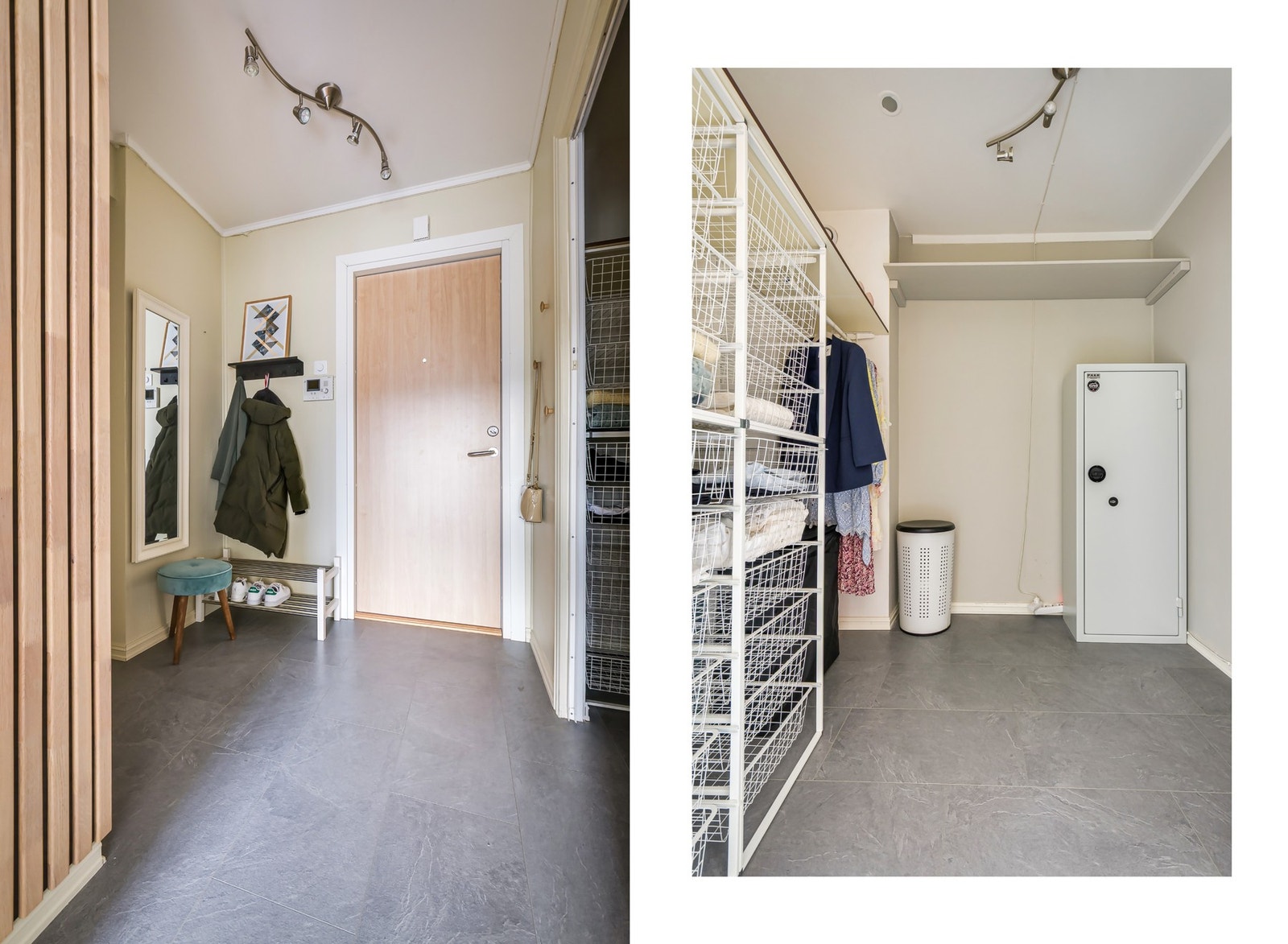 I tilknytning til entré finner du en stor innvending bod med mye lagringsplass. Galleribilde