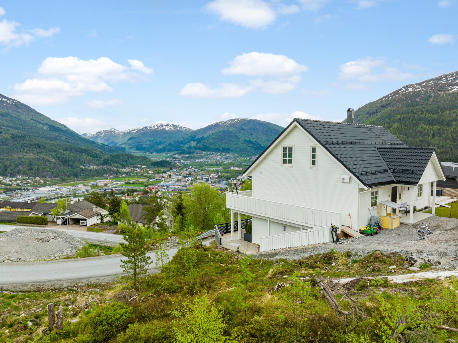 Utsikt tomt 4 Galleribilde