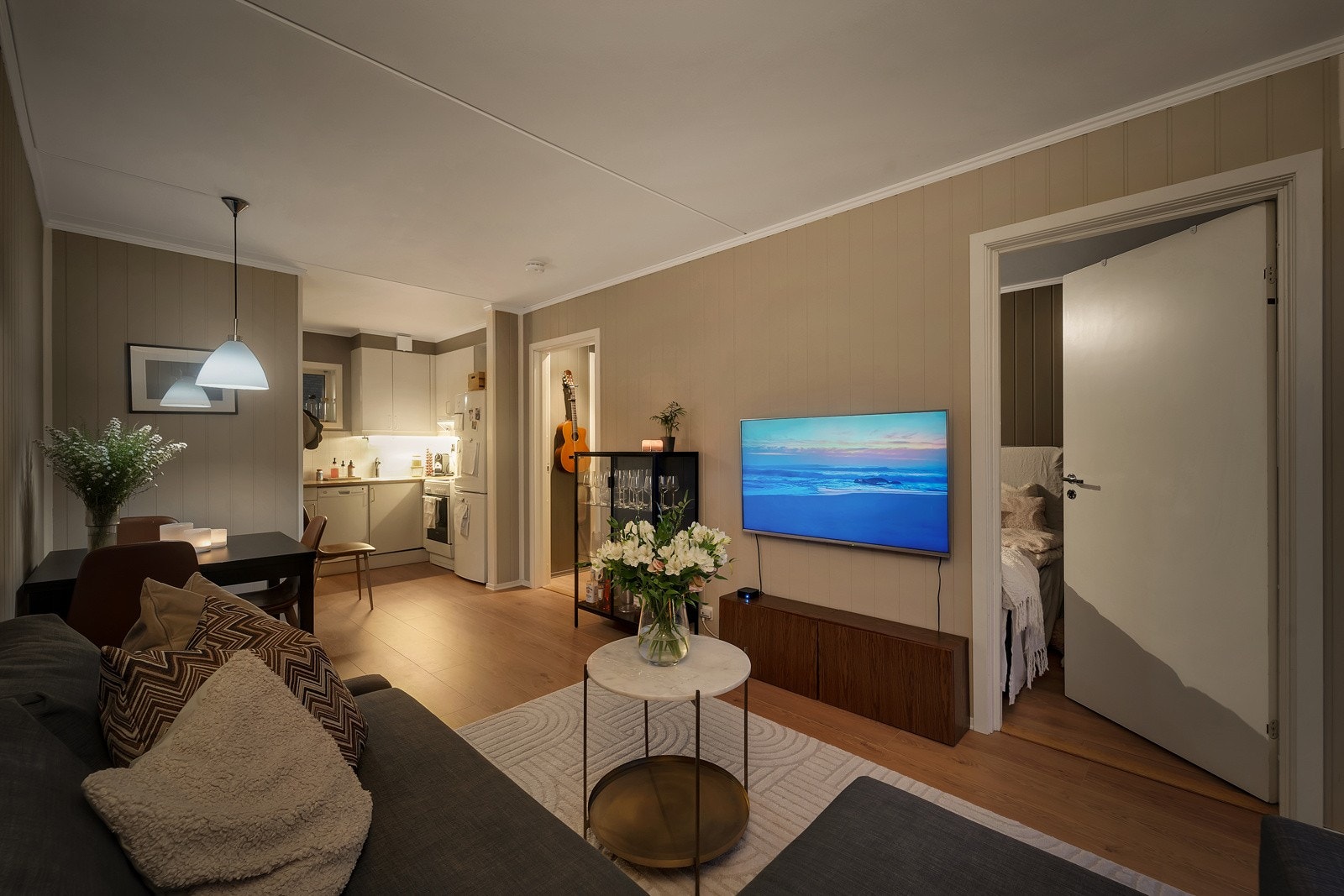Kveldsstemning. Galleribilde
