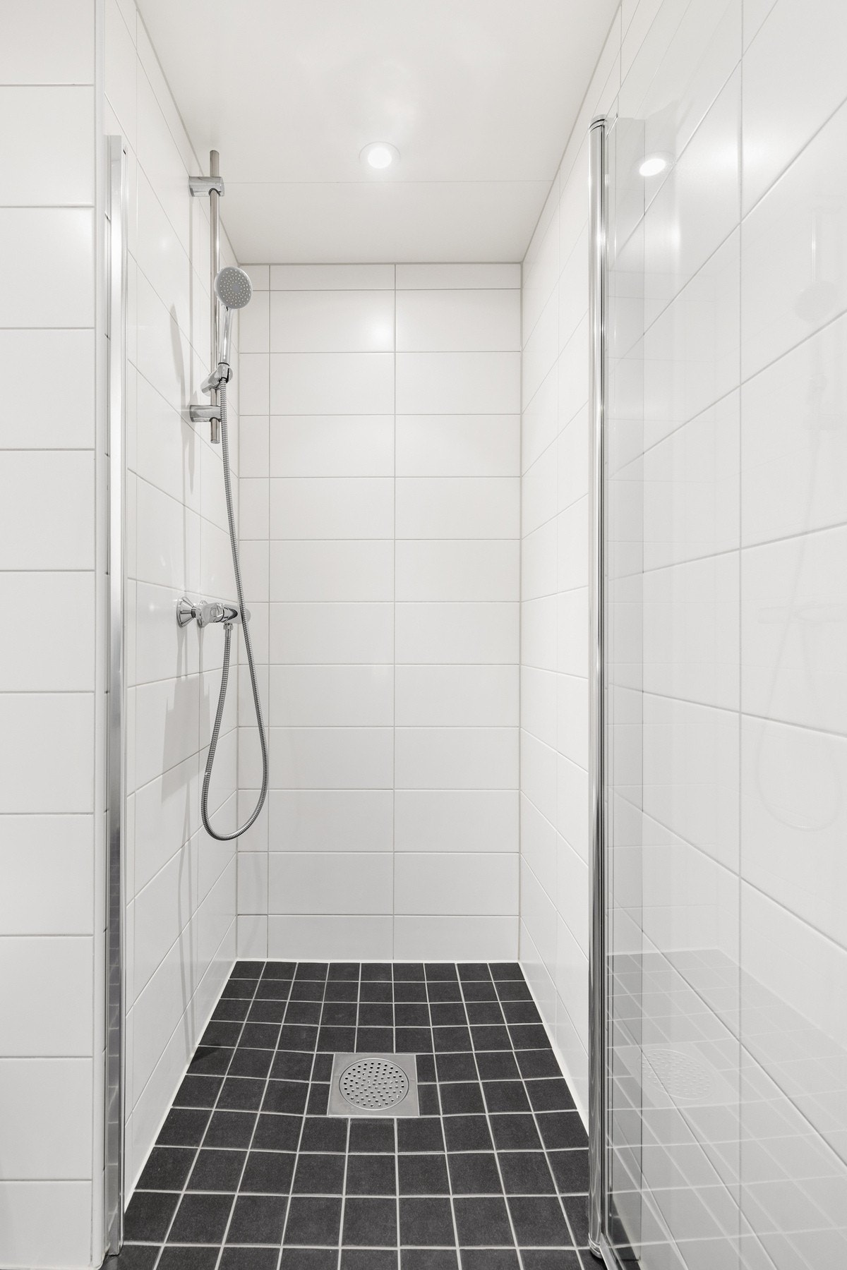 Romslig dusjhjørne Galleribilde