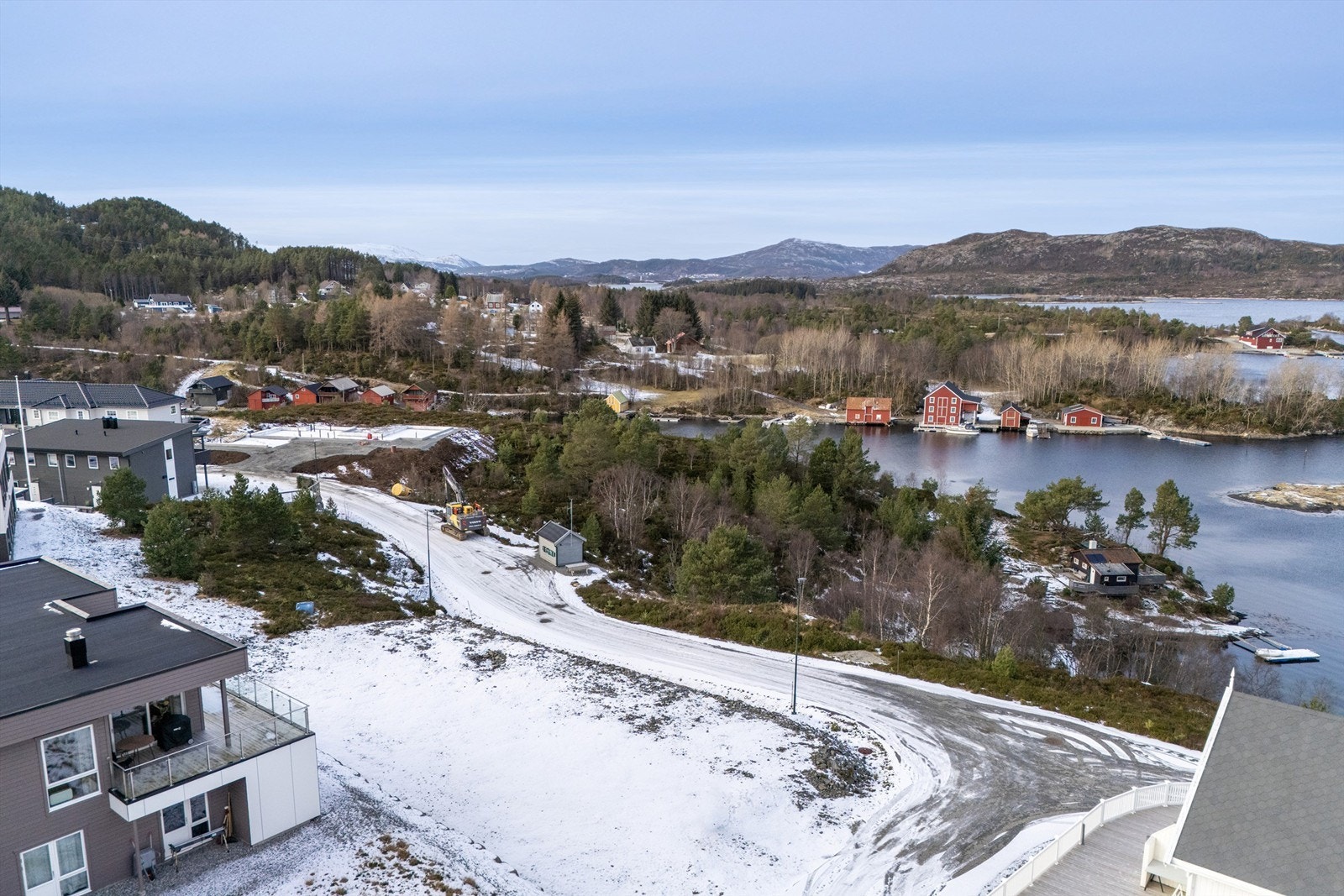 Tomten er på 767m². Galleribilde