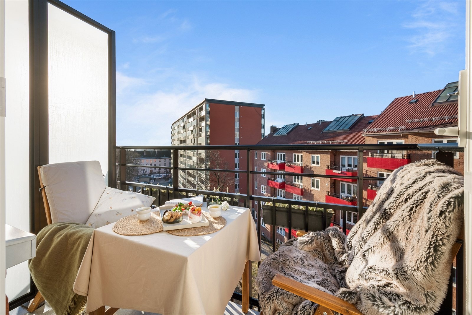 Her er det gode solingsforhold fra kl. 1400 og ut dagen. Galleribilde