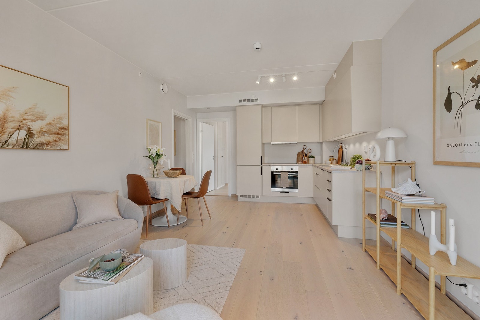 Boligen har balansert ventilasjon, som bidrar til et godt inneklima. Galleribilde