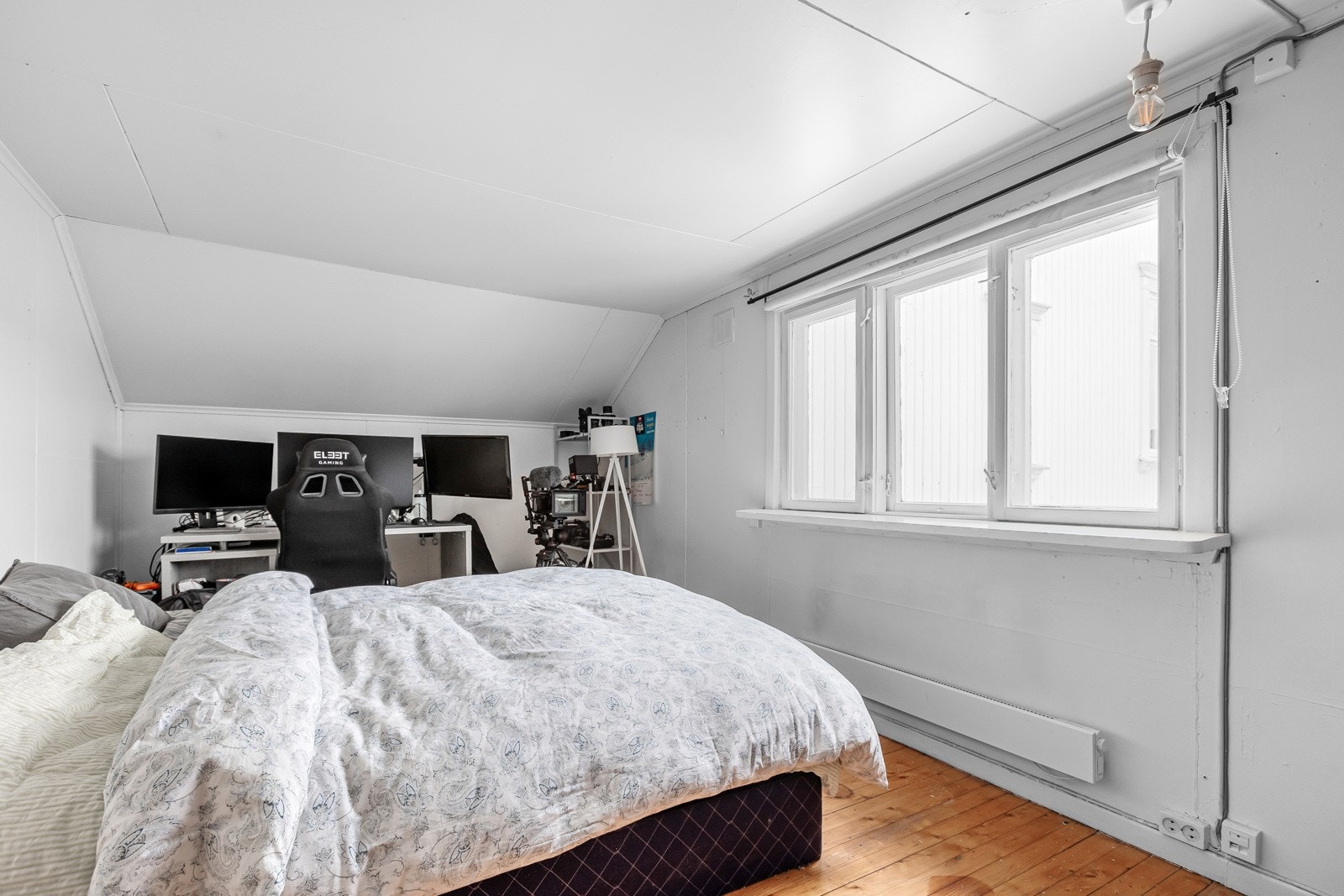 Innredet soverom i tilleggsdelen Galleribilde