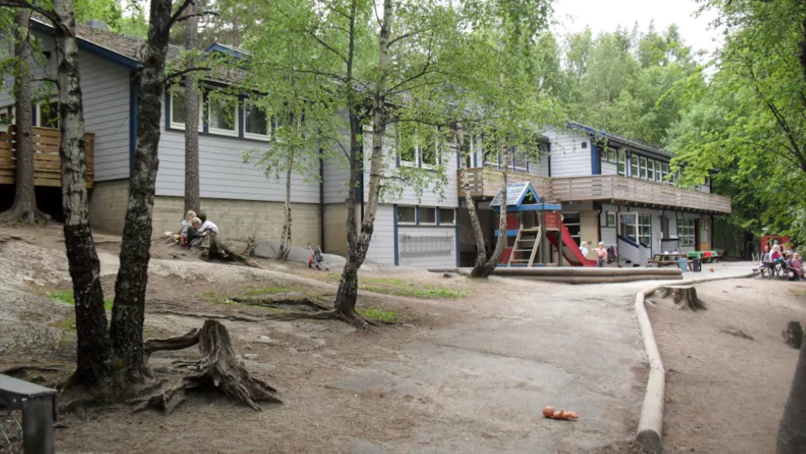 Nøklevann barnehage ligger også i nærområdet Galleribilde