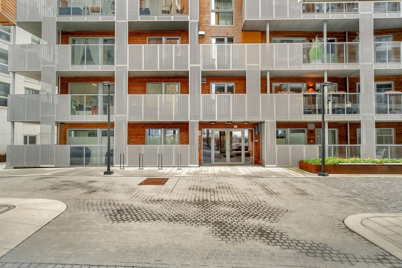 Inngangsparti Galleribilde