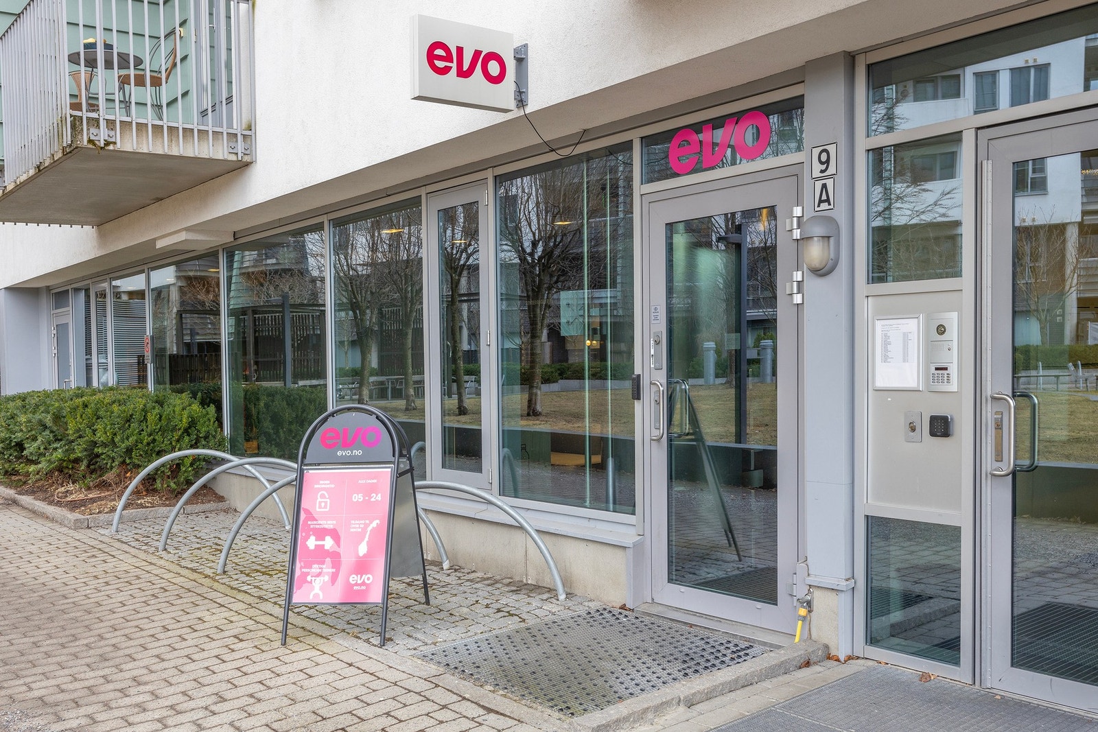 Treningssenteret Evo ligger i nabobygget. Forøvrig en meget sentral beliggenhet. Galleribilde