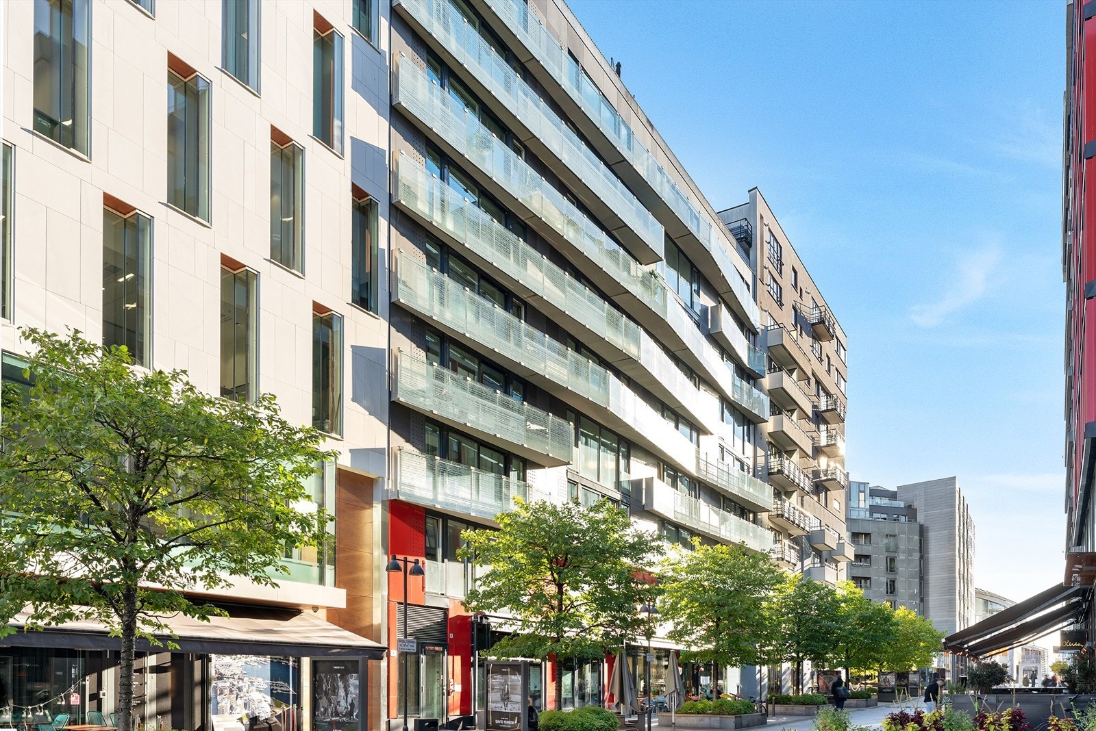 Tjuvholmen alle 4 - fasade. Galleribilde