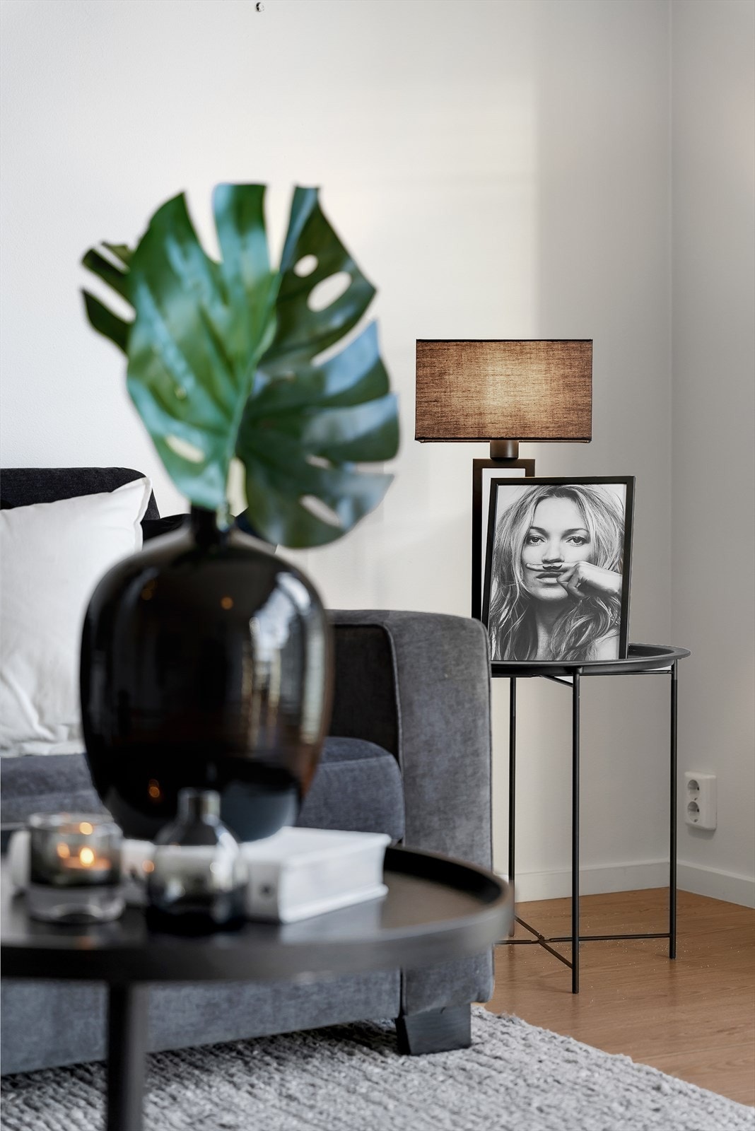 Detaljbilde i stuen. Galleribilde