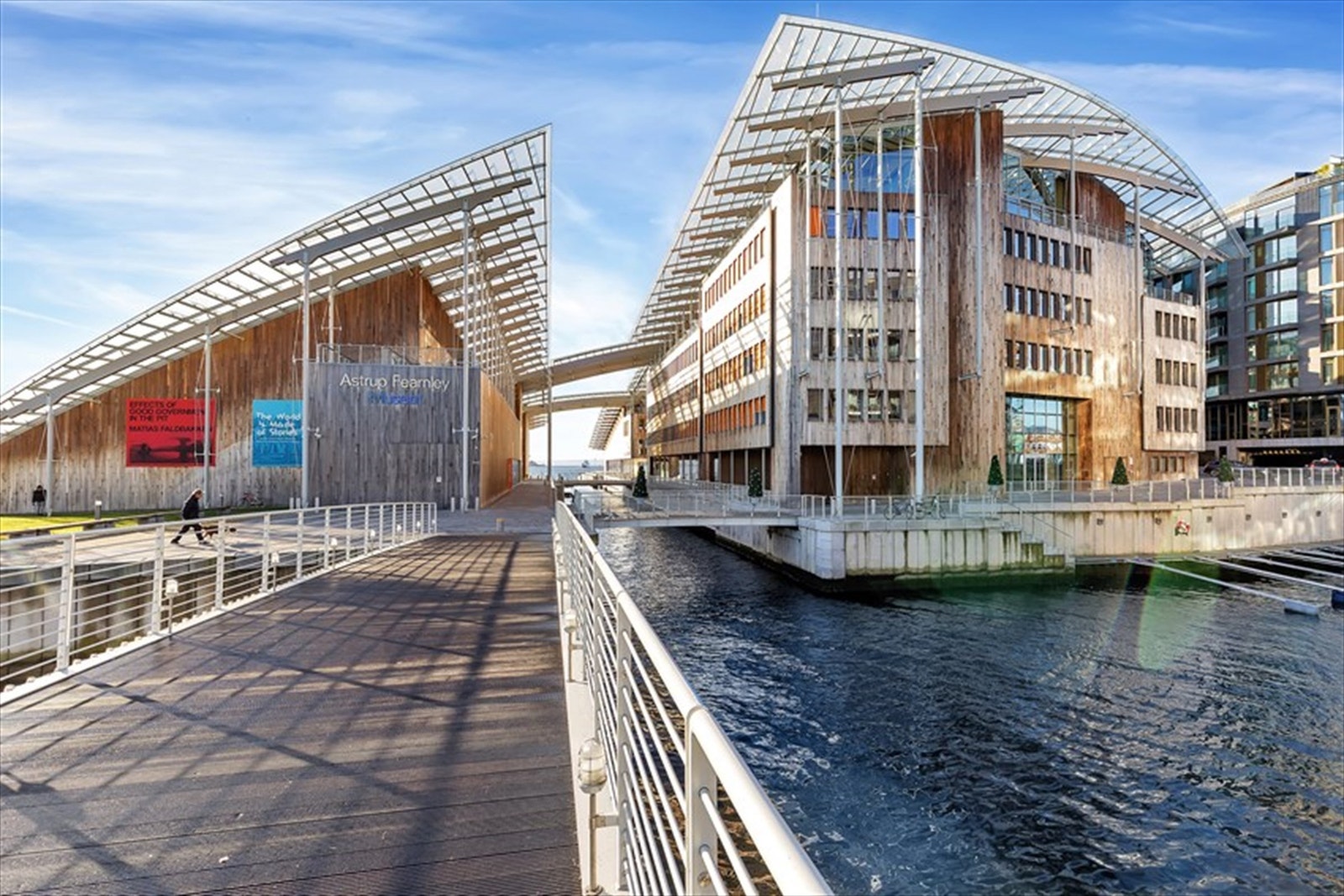 Tjuvholmen består av Odden som ligger nærmest Aker Brygge, og som er den ytterste delen av Tjuvholmen. Delen der Astrup Fearnley museet, badeplass og stranden ligger heter Skjæret. Det er gangbro mellom Odden og Holmen. Galleribilde