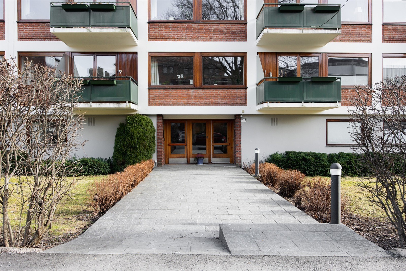 Tilbaketrukket beliggenhet på beste Frogner. Galleribilde