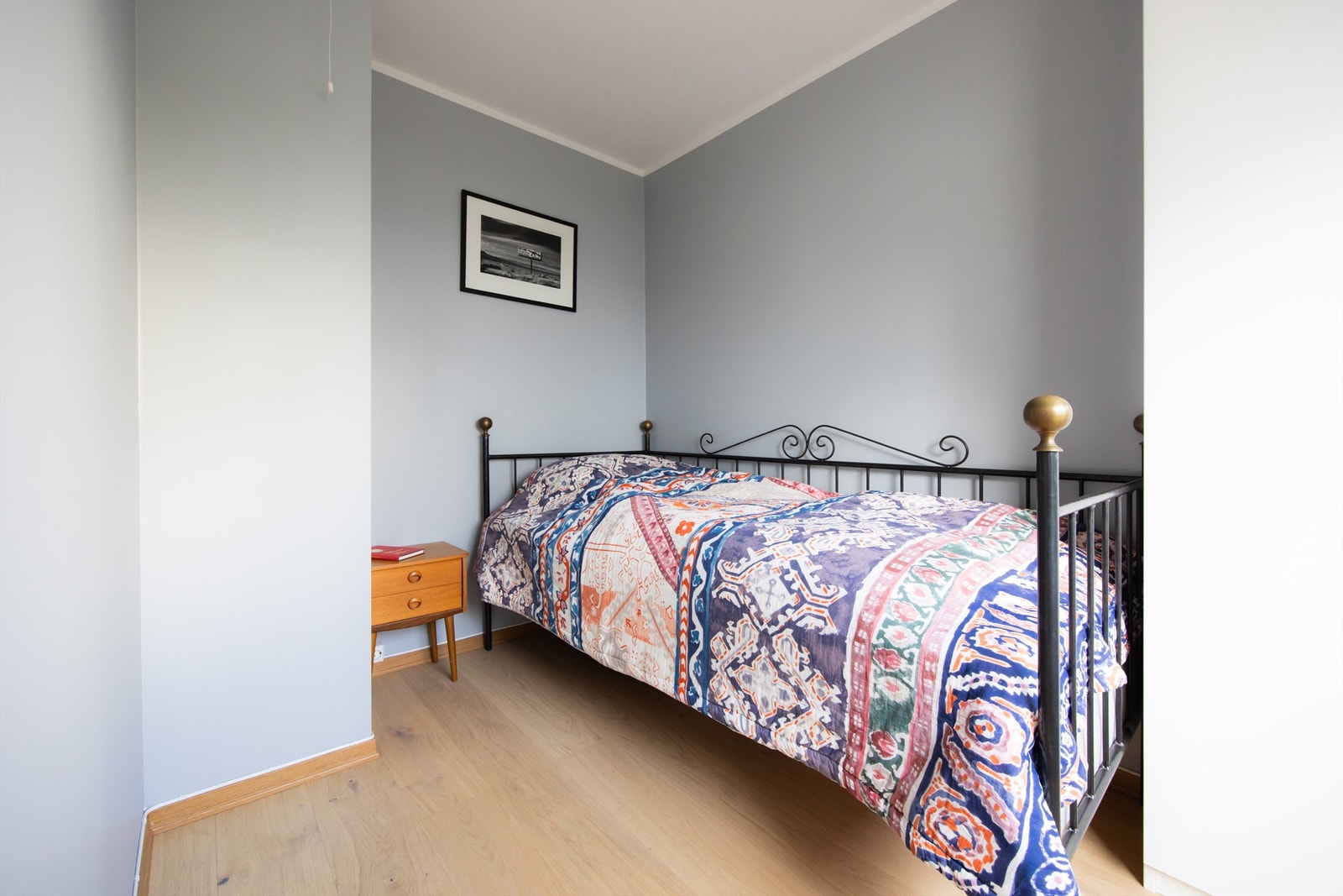 Soverom med plass til seng, nattbord og annen innredning etter ønske og behov. Galleribilde