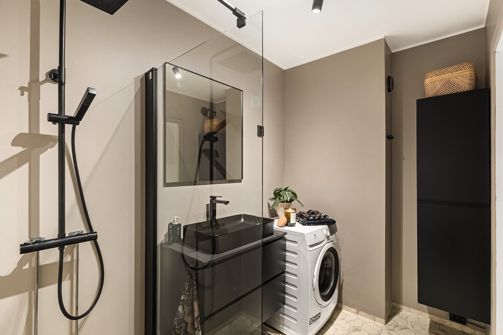 Det er også opplegg for vaskemaskin Galleribilde