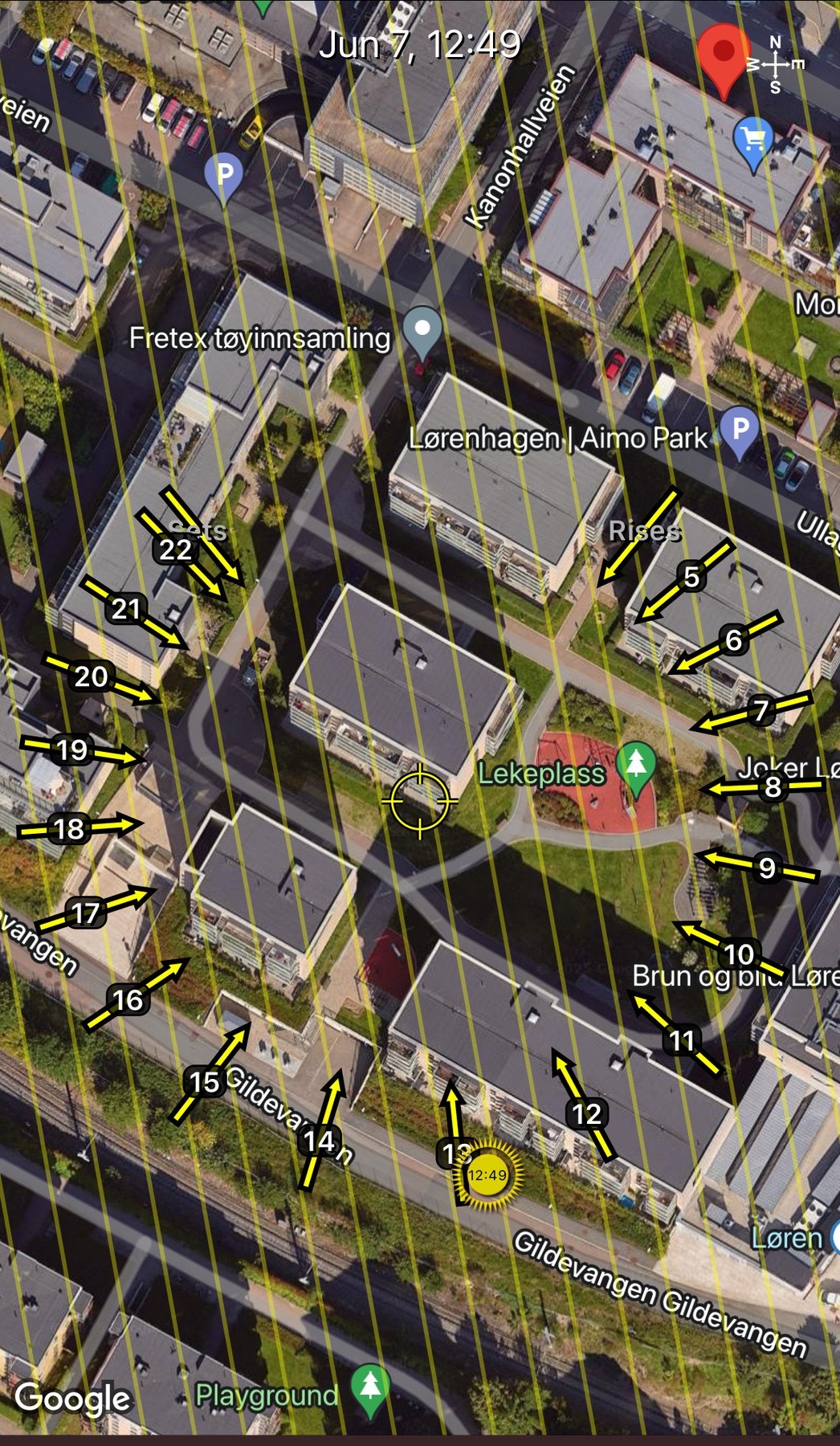 Solkart Galleribilde