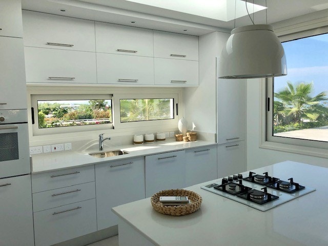 Kjøkken med utsikt Galleribilde