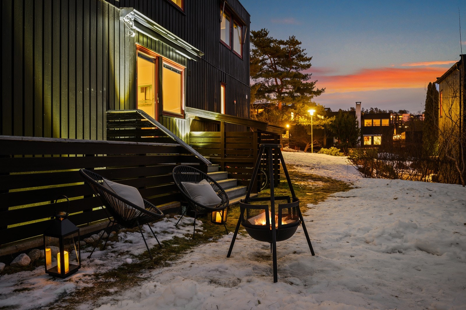 Hagen kveld. Galleribilde