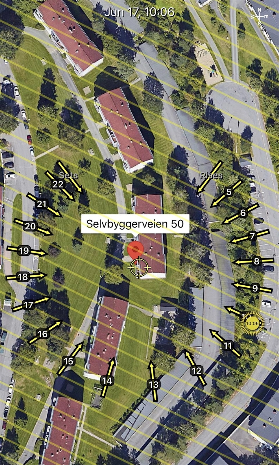 Solkart - illustrasjon Galleribilde
