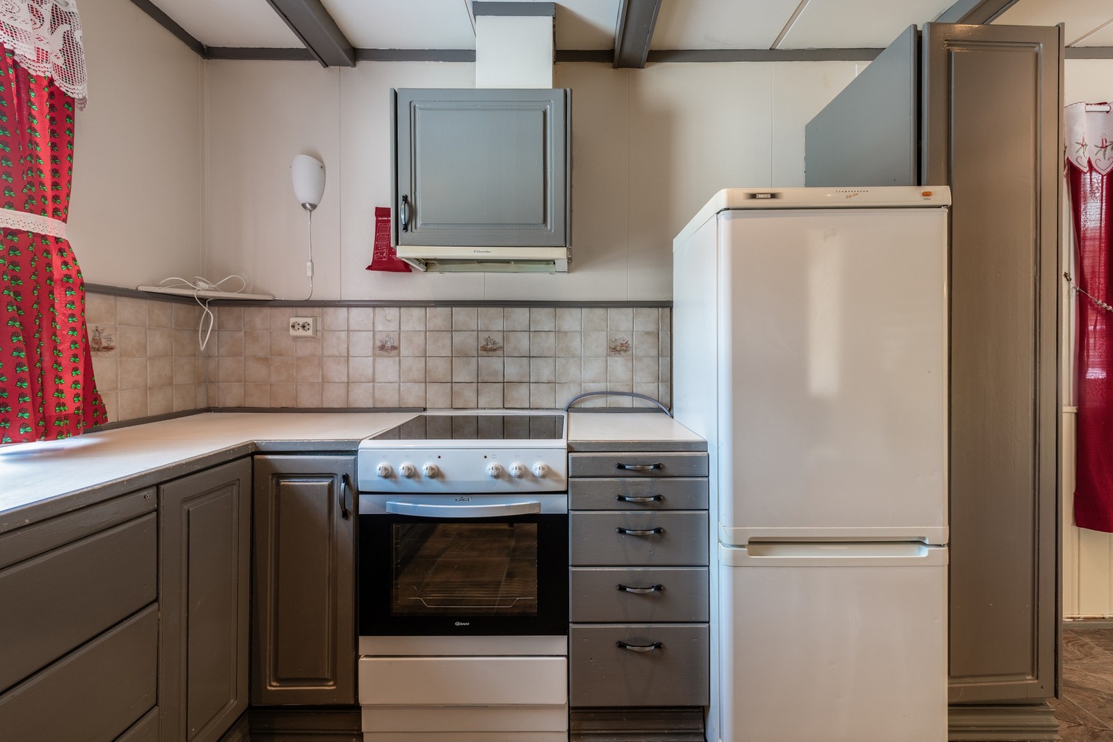 Fliser over kjøkkenbenk Galleribilde