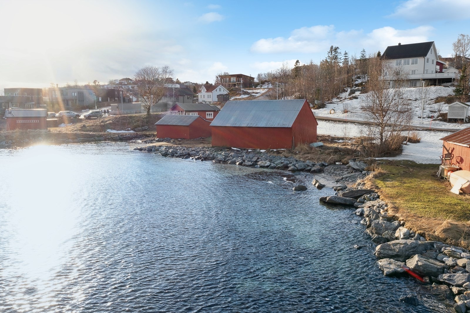 Eiendommen kan skilte med strålende solforhold. Galleribilde