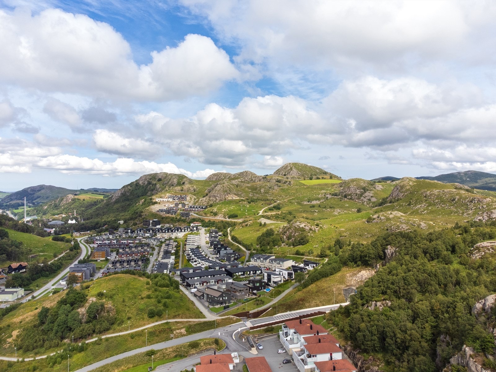 Dronefoto Galleribilde