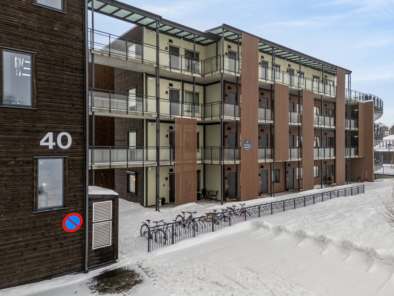 Moderne bygg fra 2022. Galleribilde