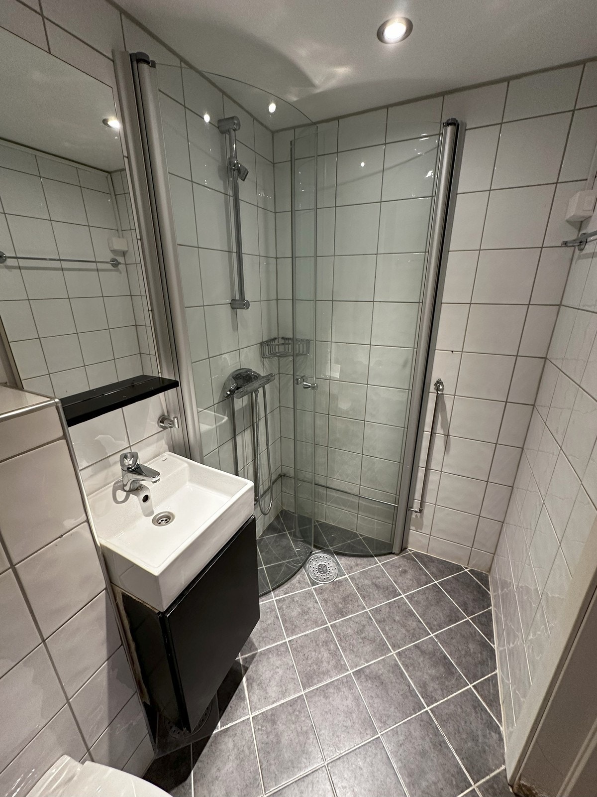 Bad har opplegg for vaskemaskin. Galleribilde