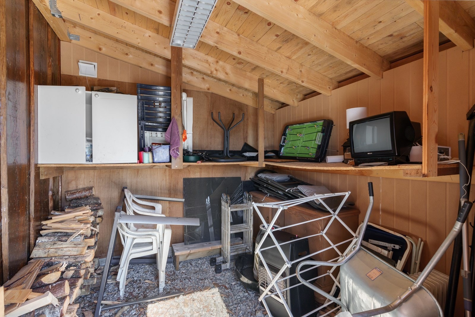 God oppbevaringsplass i uteboden Galleribilde