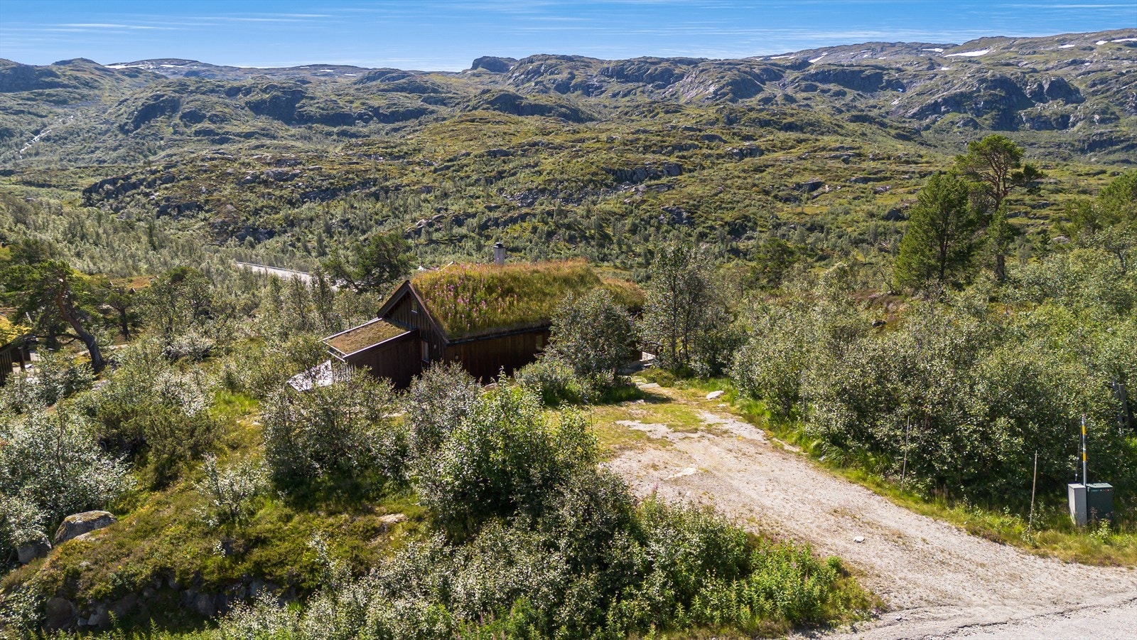 Vei frem til hytten Galleribilde