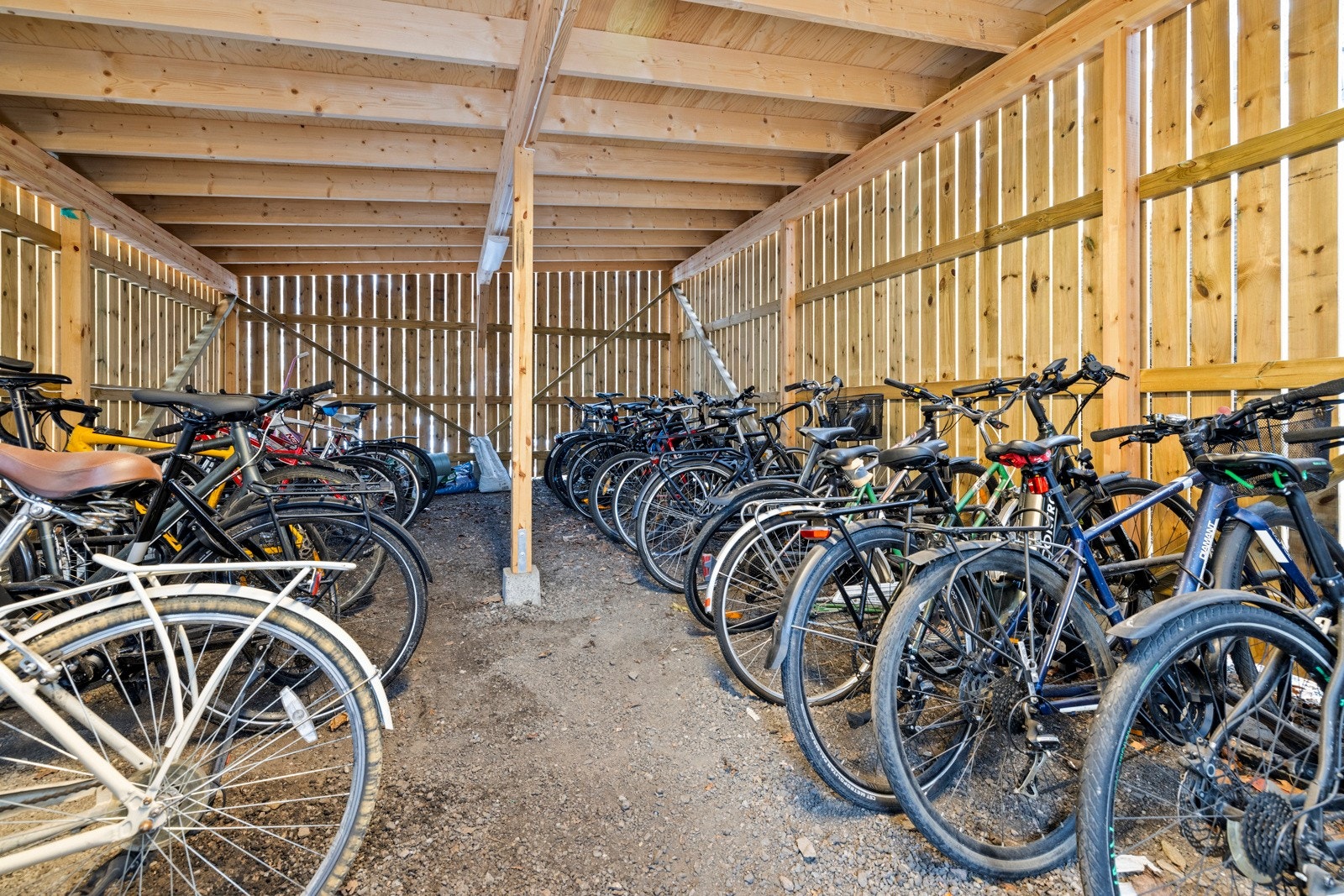 Sykkelparkering Galleribilde